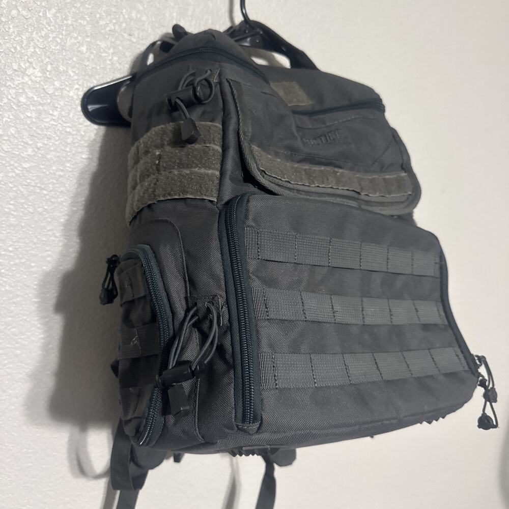 Tactical Performance Black Large Backpack Bag Hea… - image 3
